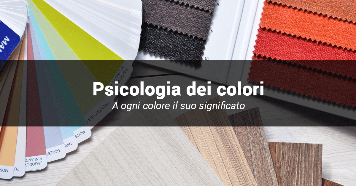 La psicologia dei colori nell'arredamento: a ogni coloro il suo significato.