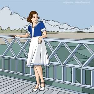 storia della moda gli anni 40 in america