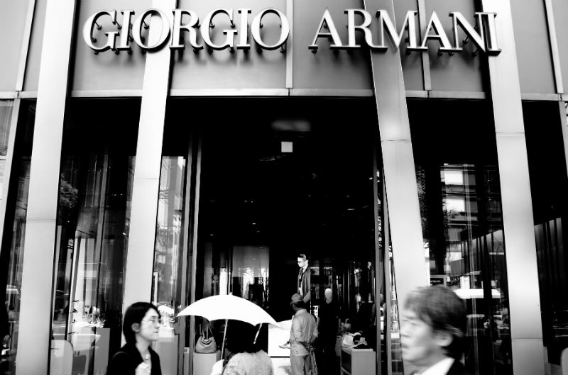 La storia di un vero re Giorgio Armani