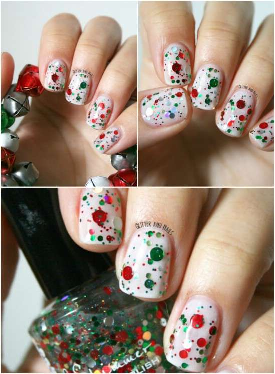 Nail art: idee per Natale
