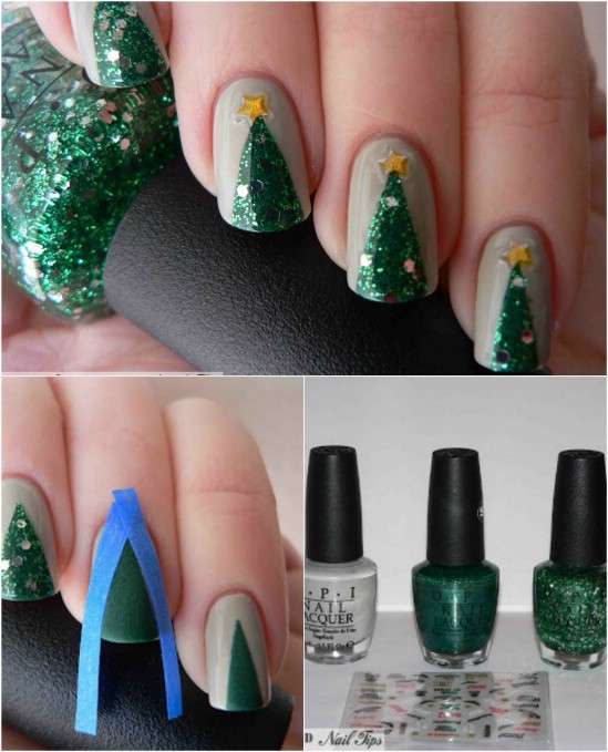 Nail art: idee per Natale