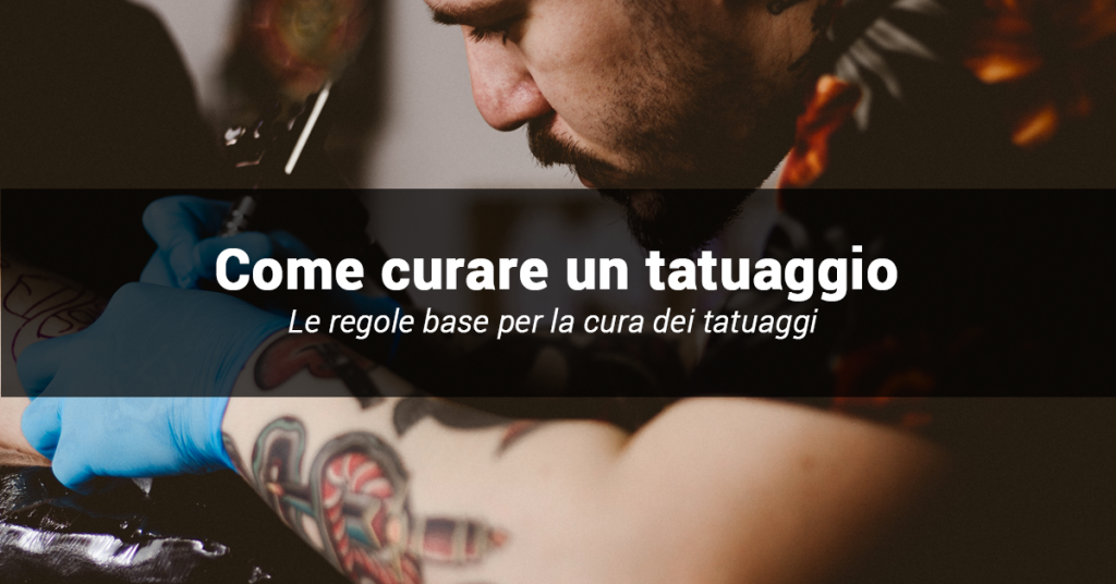 linee guida per curare i tatuaggi